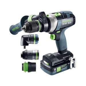 Festool Trapano avvitatore con percussione a batteria QUADRIVE TPC 18/4 5,0/4,0 I-Set/XL - 577622