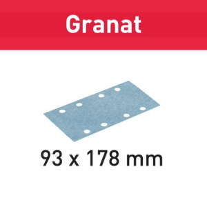 Festool Abrasivi Granat 93x178