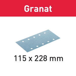 Festool Abrasivi Granat 115x228