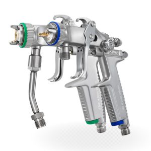 Sata minijet 1000 K con collegamento del materiale 1/4" (filettatura esterna)