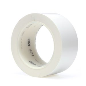 Nastro vinilico 3M™ 471, Bianco, 50 mm x 33 m, 0.14 mm