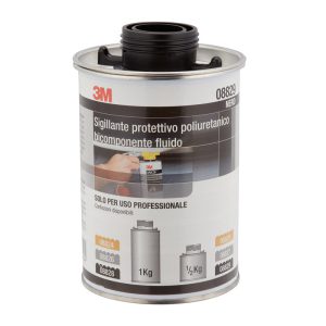Protettivo bicomponente a base di solvente 3M™, nero, 500 g, 08829