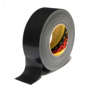 Nastro telato resistente 3M™ 389, Nero, 50 mm x 50 m, 0.26 mm