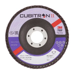 Disco lamellare 3M™ Cubitron™ II, T29, 115 mm x 22 mm, 60+, 33471