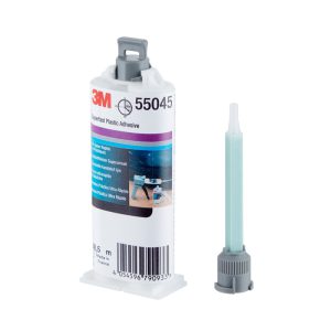 Adesivo ultra-rapido per plastiche 3M™, trasparente, 48,5 ml, 55045
