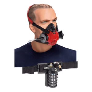 Kit di protezione della respirazione SATA: SATA air star C e cintura con adsorbitore a carboni attivi e valvola di regolazione dell'aria